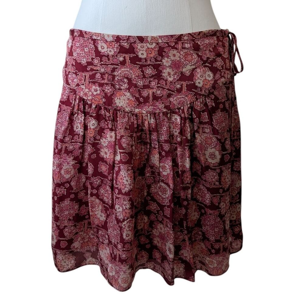 Rebecca Taylor Y2K 90s Silk Skirt